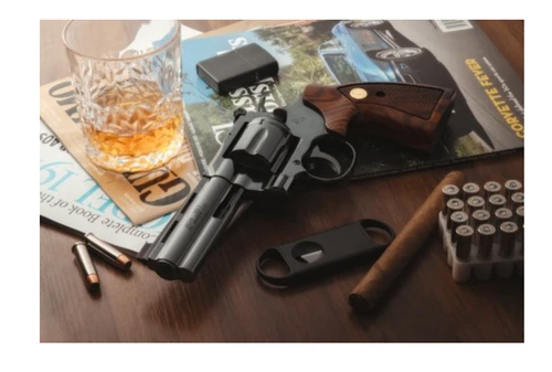 NEW COLLECTIBLE Colt BOA 357 Magnum 6-Shot Blued DA/SA Revolver with 4.25 Inch Barrel 