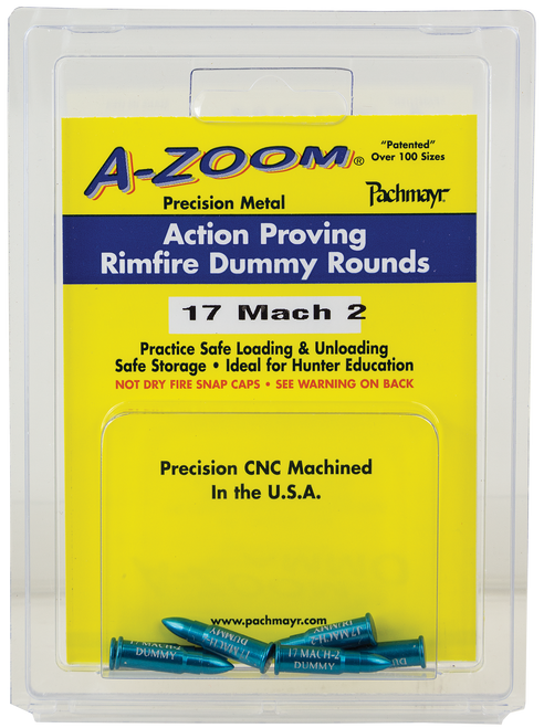 A-Zoom 12204 22 WMR Dummy Ammo 6 Snap Caps 666692122040