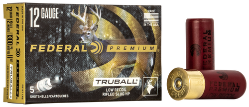 Federal 12 Ga 1oz HP Rifled Slug Ammo For Sale - F127 RS - 250 Rounds