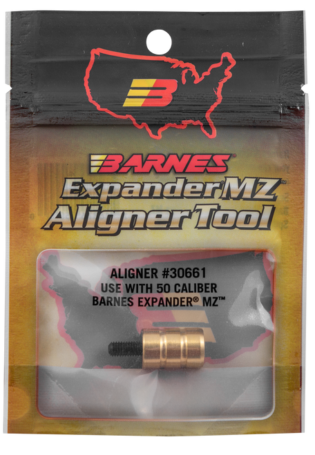 Barnes Bullets Expander MZ 30661 .50 Alignment Tool Black Powder Accessory 716876050000