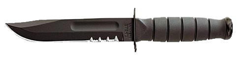 Ka-Bar 1257 Black Fight/Utility Fixed Multi-Purpose 617717212574