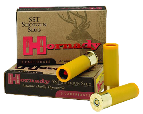 Hornady 86232 20 Gauge Shotgun Ammo Slugs 2.75" 250 GR 5 Rounds FTX 090255862324