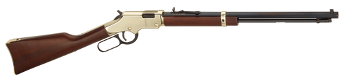 Henry H004V Golden Boy 17 HMR 12+1 20" Octagon Barrel Brasslite American Walnut Right Hand