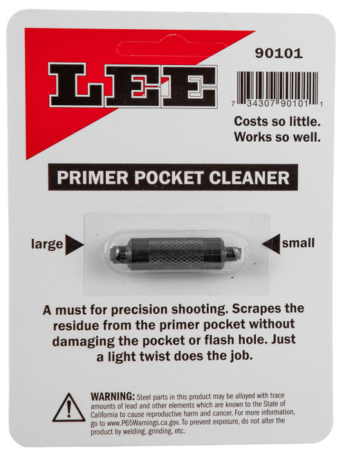 Lee 90101 All But 204 Ruger/50BMG Reloading Accessories Primer Pocket Cleaner 734307901011