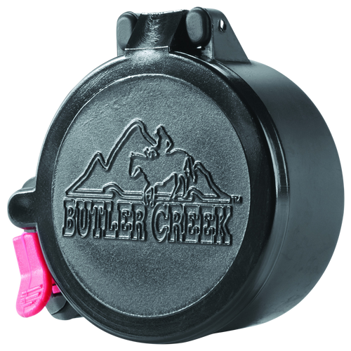 Butler Creek 30910 Multi-Flex Flip-Open Scope Cover Objective Lens 37.70-38.10mm Slip On Polymer Black