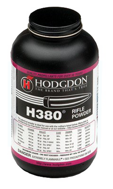 Hodgdon 3801 Spherical H380 Rifle 1 lb 1 Canister