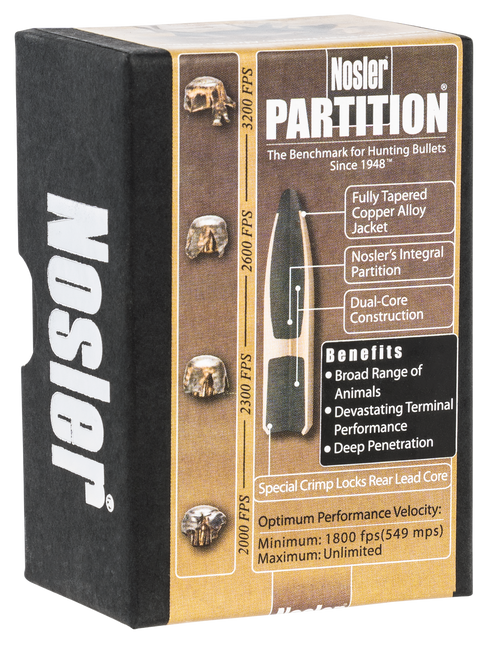 Nosler 16316 .224 Reloading Bullet/Projectile 50 Per Box 054041163163