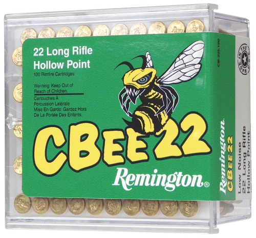 Remington 21119 22 LR Rimfire Ammo 33gr 100 Rounds 047700482200