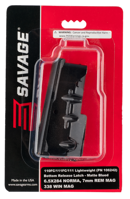 Savage 110/111 55119 7mm Rem Mag/338 Win Mag Magazine/Accessory Detachable 3 011356551191
