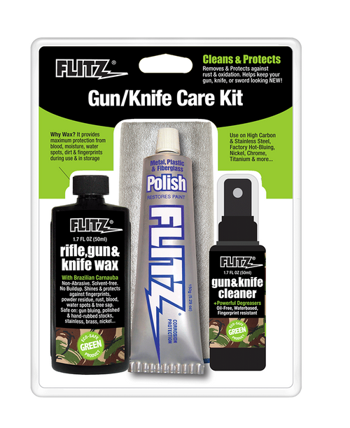 Flitz KG41501 Multi-Caliber Gun Care Cleaning Kit 065925415018