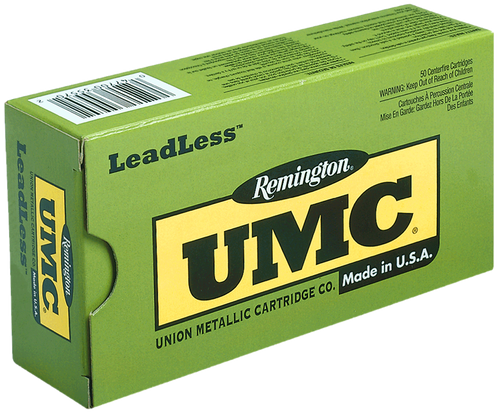 Remington Ammunition LL9MM2 UMC 9mm Flat Nose Enclosed Base 124 GR 50Box/10Case
