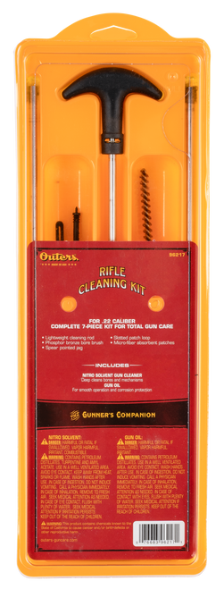 Outers 96217 .22 Cal Gun Care Cleaning Kit 076683962171