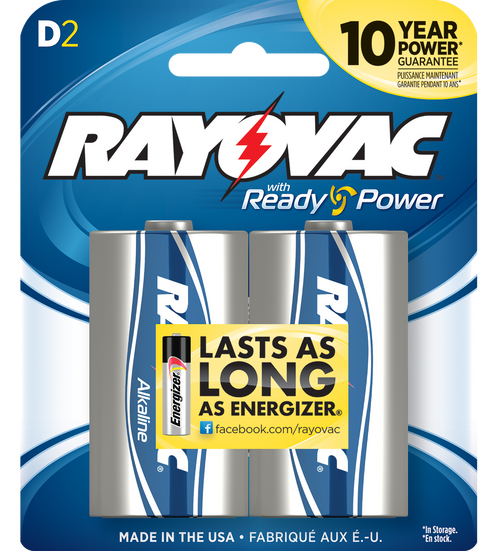 Rayovac Stick 8132F Alkaline 012800183173