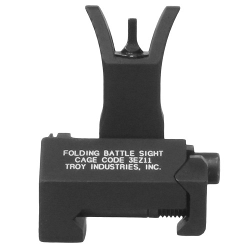 Troy Ind Folding SSIGFBSFMBT00 Gun Sight Folding Front 812699010686