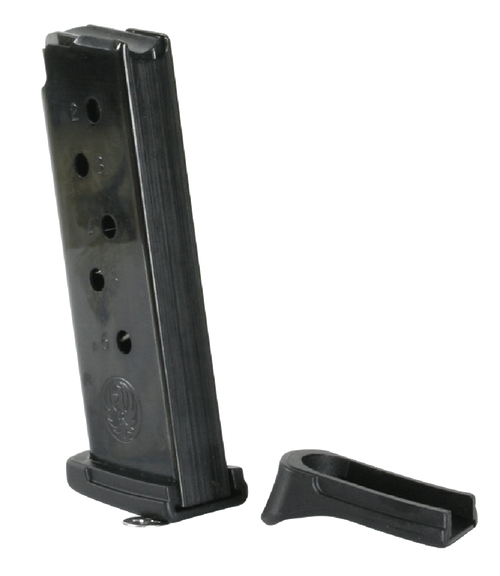 Ruger LCP 90333 380 ACP Magazine/Accessory Extended 6 736676903337