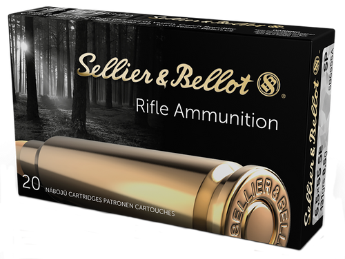 Sellier & Bellot SB6555A 6.5x55 Swedish Rifle Ammo 131gr 20 Rounds 754908512393