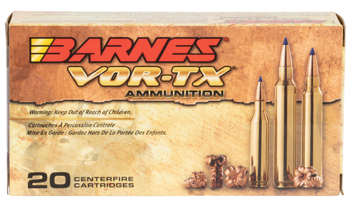 Barnes Bullets 21522 243 Win Rifle Ammo 80gr 20 Rounds 716876024384