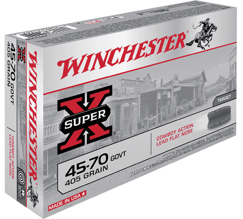 Winchester X4570CB 45-70 Gov Rifle Ammo 405gr 20 Rounds 020892219656