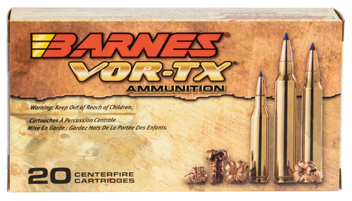 Barnes Bullets 260 Rem Ammunition 22010 120 gr Tipped TSX Boat Tail 20 Rounds