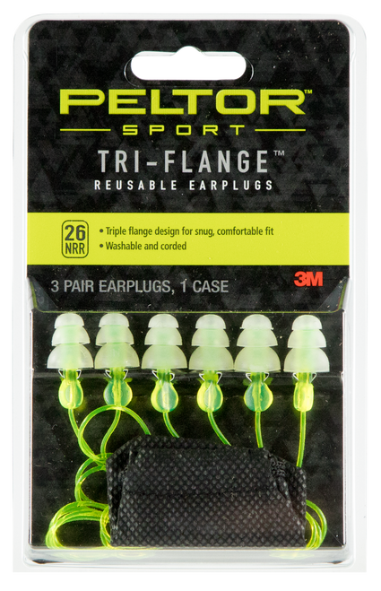 3M Peltor Reuseable 97317 Shooting Hearing Protection Earplugs 078371610067