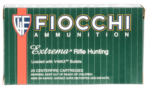 Fiocchi 22250HVB 22-250 Rem Rifle Ammo 40gr 20 Rounds 762344711034