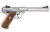 Ruger 40112 Mark IV Competition Single/Double 22 Long Rifle (LR) 6.88 10+1 Laminate Wood Grip Stainless Steel*
