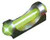 TRUGLO SIGHT LONG BEAD GREEN W/UNIVERSAL THREAD ADAPTERS