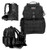 GPS TACTICAL RANGE BACKPACK W/WAIST STRAP BLACK NYLON