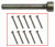 LYMAN DECAPPING PINS 10 PER PACKAGE