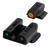 Truglo Square Front/U-Notch Rear TG231MP2C Gun Sight Tritium Front/Rear 788130026380