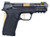 Smith & Wesson 12719 Performance Center 380 Shield EZ 380 Automatic Colt Pistol (ACP) Double 3.8 8+1 Black Poly Grip/Frame Grip Black Armornite Stainless Steel Slide Gold Bbl*