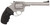 Charter Arms 79960 Pitbull Large 9mm Luger 5 Shot 6" Matte Stainless Steel Barrel Cylinder & Frame With Black Finger Grooved Rubber Grip