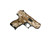 C-9 9MM DESERT CAMO 8+1 3.5STRIKER FIRE PISTOL+P RatedMagazine Disconnect Safety 7734