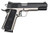 M1911-A1 TAC 45ACP 5 TWO TONENICKEL FRAME/PARKERIZED SLIDEExtended BeavertailCheckered Polymer GripsParkerized Slide/Nickel Frame 6698