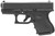 Glock PI2750201 G27 Gen3 Subcompact *CA Compliant 40 S&W 3.43" Barrel 9+1, Black Frame & Slide, Finger Grooved Textured Polymer Grip, Safe Action Trigger