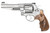 Smith & Wesson 170210 Performance Center Model 627 357 Mag or 38 S&W Spl +P Caliber with 5" Stainless Finish Barrel, 8rd Capacity Stainless Finish Cylinder, Matte Silver Finish Stainless Steel Frame & Wood Grip Includes Synthetic Grip