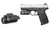 Smith & Wesson 13051 SD VE Crimson Trace Rail Master 40 S&W 4 14+1 Black Stainless Steel Black  Polymer Grip 