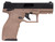   Taurus 1-TX22141F TX22 22 LR 4.10" TB 16+1 Flat Dark Earth Frame w/Rail Black Anodized Aluminum Slide Flat Dark Earth Polymer Grip