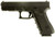 Glock UI1750203 G17 Gen3 9mm Luger 4.48" Barrel 17+1, Black Polymer Frame & Slide, Finger Grooved Rough Texture Grip, Safe Action Trigger (US Made)