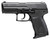 HK 81000040 P2000 V2 LEM 9mm Luger 3.66 10+1 (3)  Black Black Steel Slide Black Interchangeable Backstrap Grip Night Sights