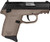 SCCY CPX1-CB PISTOL GEN 3 9MM 10RD BLACK/FDE W/SAFETY RDR