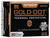 Speer Ammo 23970GD Gold Dot Personal Protection  40 S&W 165 GRAIN Hollow Point (HP)  20 rounds