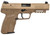   FN 3868900754 Five-seveN 5.7x28mm 4.80" 10+1 Overall Flat Dark Earth Finish with Serrated Steel Slide, Texture Polymer Grip & Picatinny Rail Includes 2 Mags