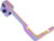 GUNTEC AR15 EXTENDED BOLT CATCH RELEASE RAINBOW PVD