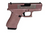 Glock 43X Custom Engraved "Glock & Roses" Handgun 9mm Luger 10rd Magazine 3.41" Barrel