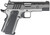   Springfield Armory PX9217L 1911 Emissary 9mm Luger Caliber with 4.25" Barrel, 9+1 Capacity, Stainless Steel Finish Beavertail Frame, Serrated Blued Carbon Steel Slide & Black VZ Thin-Line G10 Grip