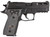 Sig Sauer SIG229 P229  Compact Pro 9mm Luger Caliber with 3.90" Barrel, 10+1 Capacity, Overall Black Nitron Finish, Picatinny Rail & Beavertail Frame, Serrated/Optic Cut, Ported Slide & Black  & Gray G10 Piranha G-Mascus Grip