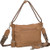 BULLDOG CONCEALED CARRY PURSE CONV HOBO/CROSSBODY TAN/CHEETA