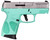 Taurus 1G2C93912C G2C  Compact Frame 9mm Luger 12+1 3.26 Matte Stainless Steel Barrel Matte Serrated Stainless Steel Slide Cyan Polymer Frame w/Picatinny Rail & Polymer Grip Right Hand