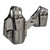 Blackhawk  Stache Premium Holster Kit IWB Black Polymer Belt Clip Fits Sig P320 Comp/Carry/XCarry/M18 w/TLR7/8 Ambidextrous